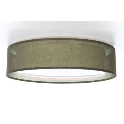 Φωτιστικό οροφής PURO 2xE27/40W/230V, διάμ. 50 εκ., πράσινο