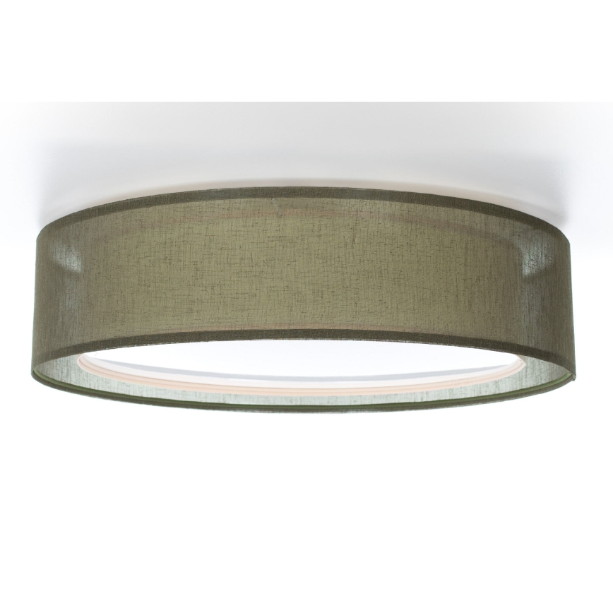 Φωτιστικό οροφής PURO 2xE27/40W/230V, διάμ. 50 εκ., πράσινο