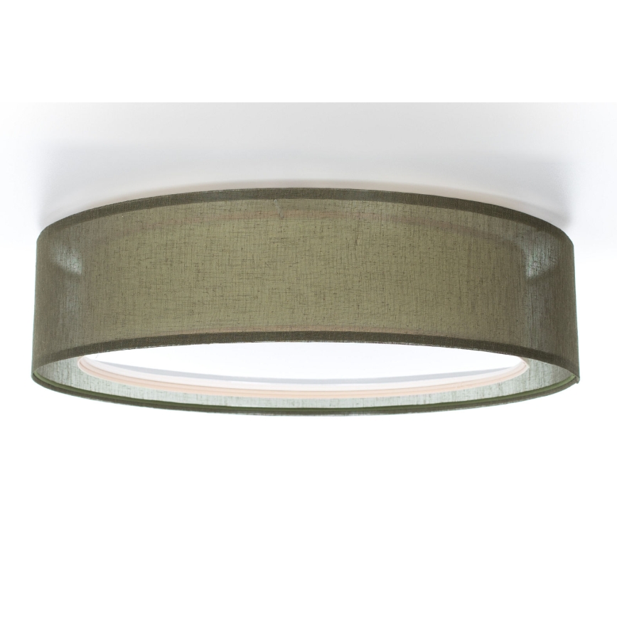 Φωτιστικό οροφής PURO 2xE27/40W/230V, διάμ. 60 cm, πράσινο