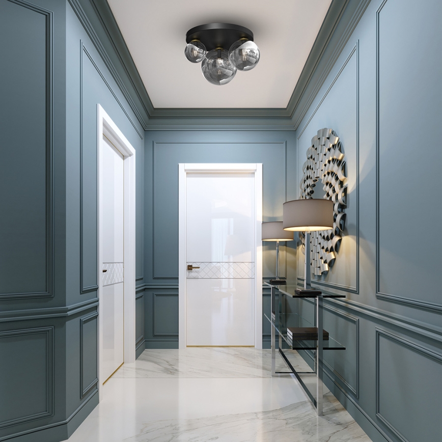 Φωτιστικό οροφής REFLEX 2xE14/40W/230V + 1xE27/60W/230V