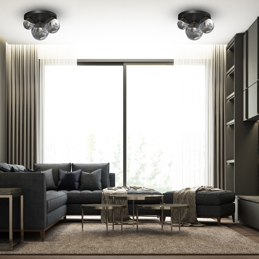 Φωτιστικό οροφής REFLEX 2xE14/40W/230V + 1xE27/60W/230V