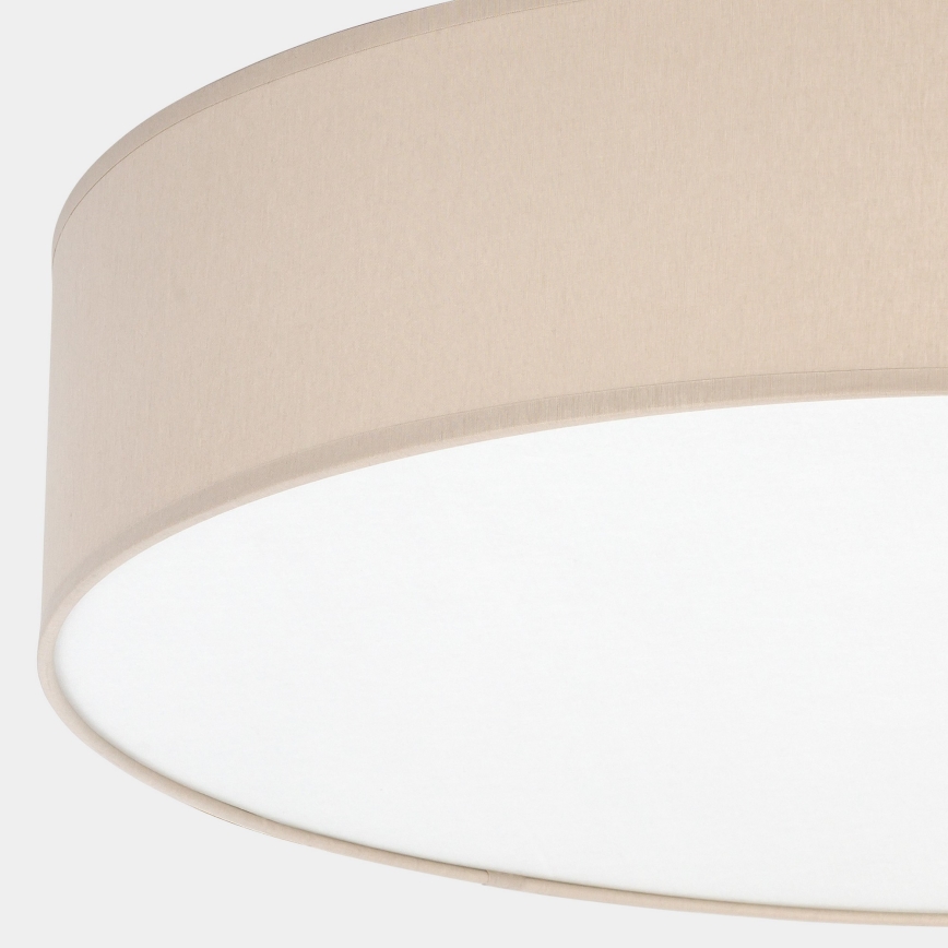 Φωτιστικό οροφής RONDO 4xE27/15W/230V δ. 61 cm μπεζ