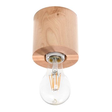 Φωτιστικό οροφής SALGADO 1xE27/15W/230V οξιά