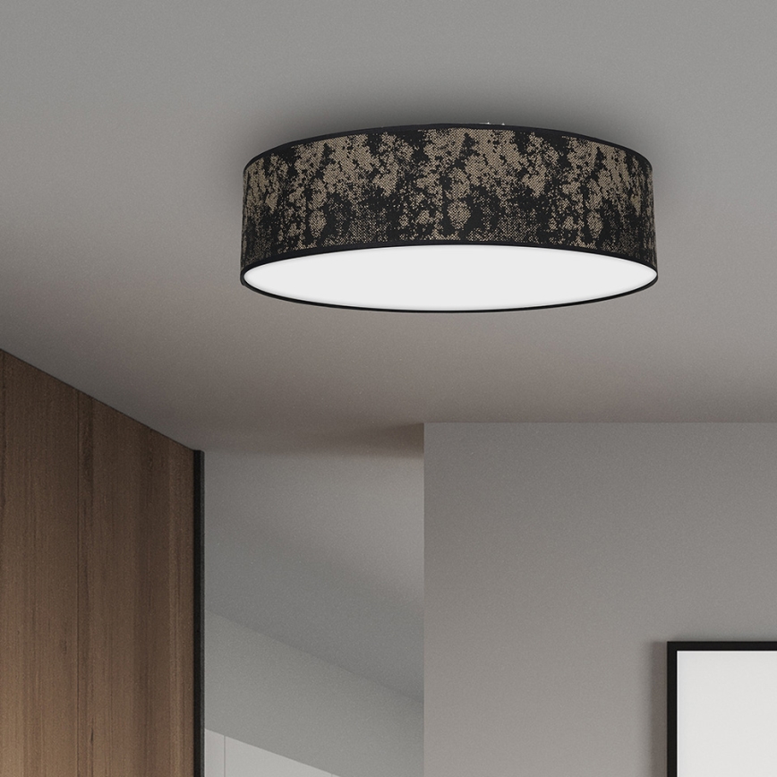 Φωτιστικό οροφής SATINO 3xE27/60W/230V χρυσό