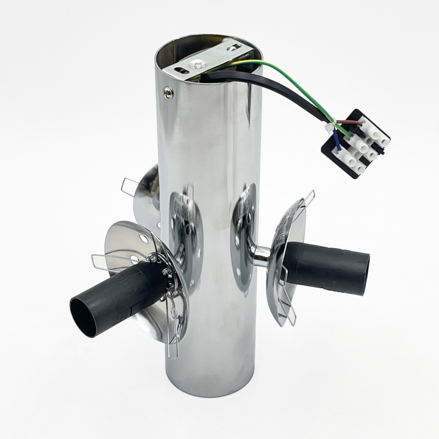 Φωτιστικό οροφής SFERIO 3xE14/5W/230V γυαλιστερό χρώμιο/διάφανο