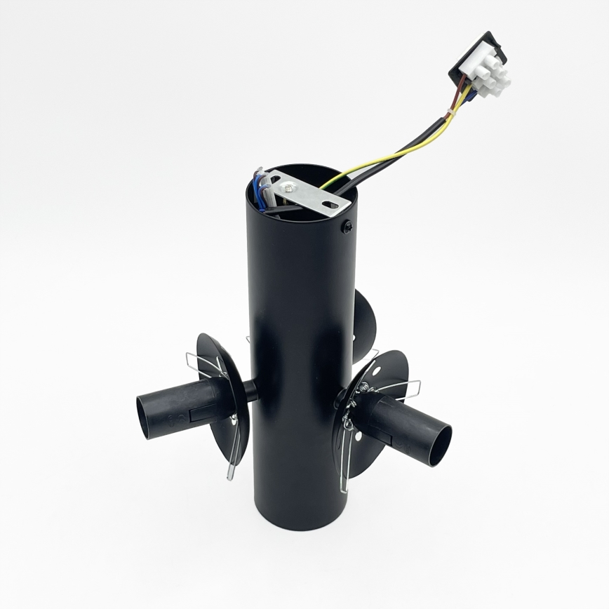 Φωτιστικό οροφής SFERIO 3xE14/5W/230V μαύρο/διάφανο