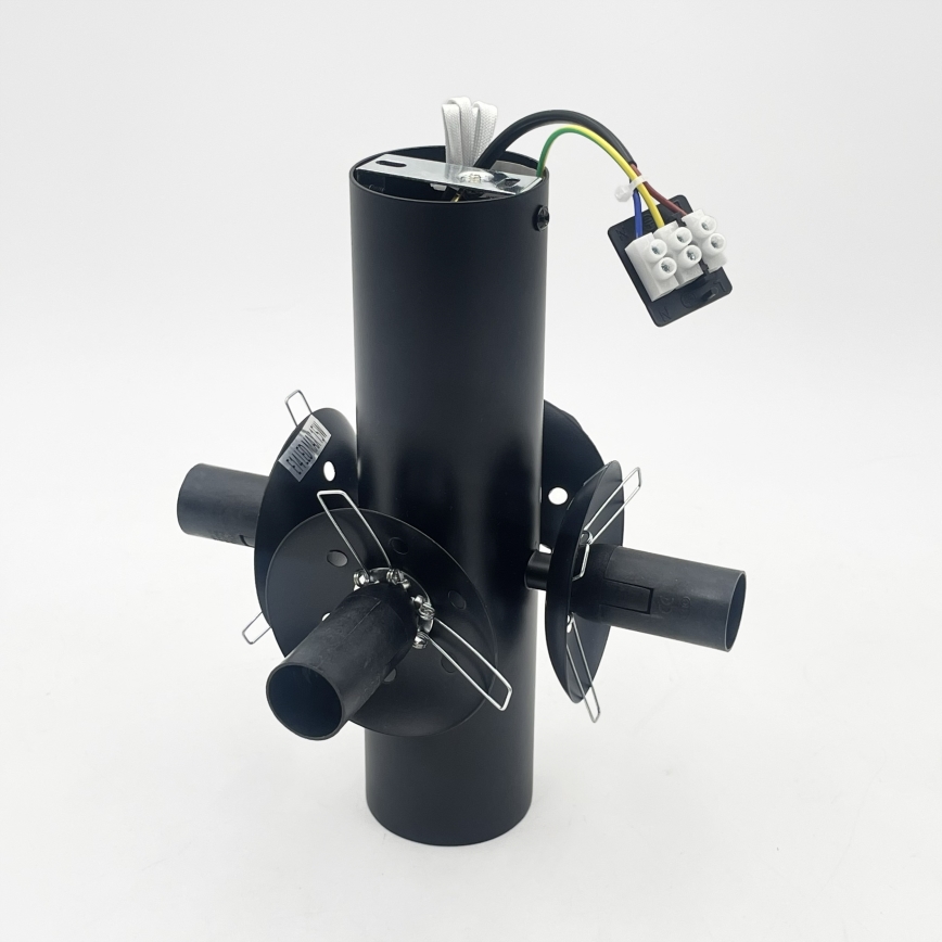 Φωτιστικό οροφής SFERIO 4xE14/5W/230V μαύρο/διάφανο