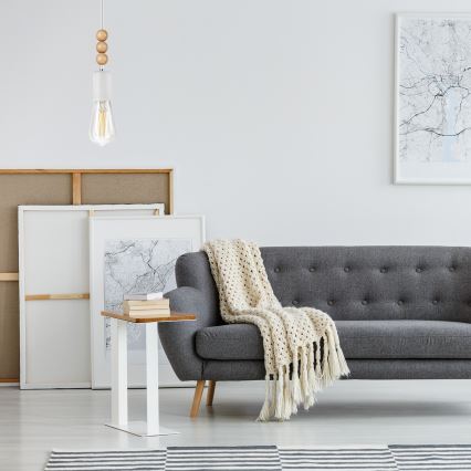 Φωτιστικό οροφής με καλώδιο SIMON 1xE27/60W/230V οξιά