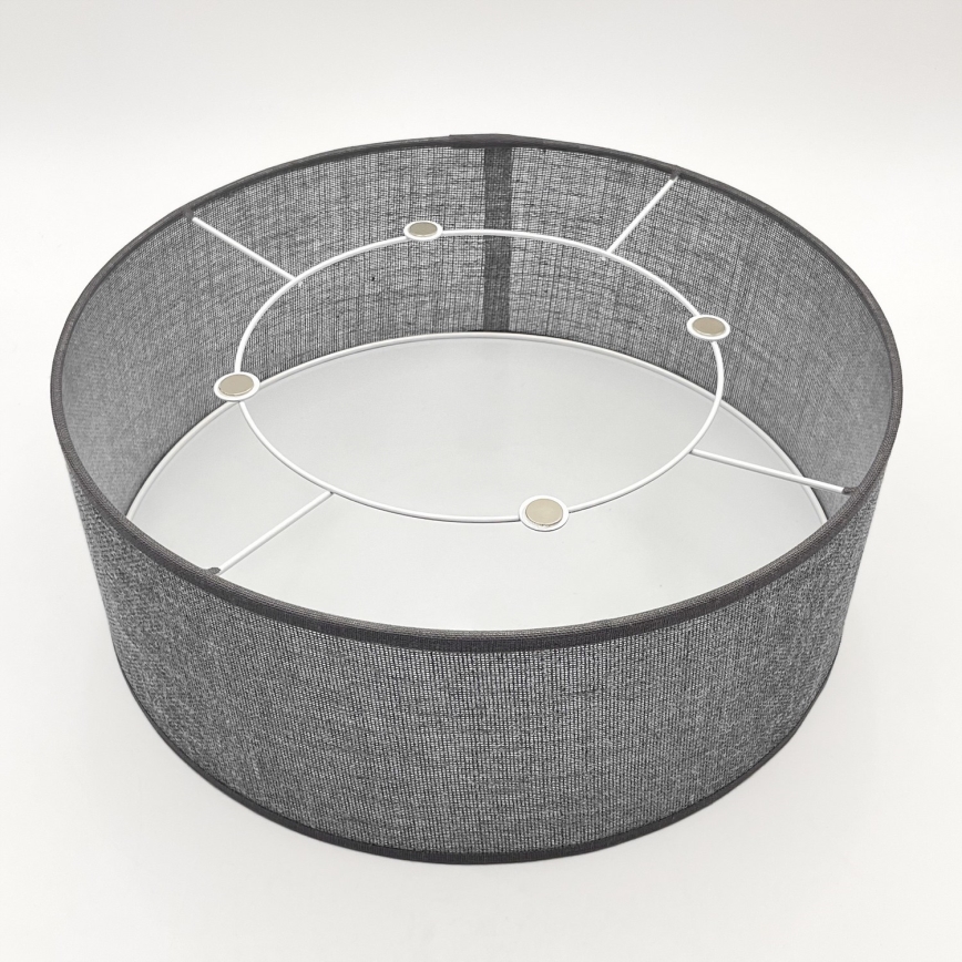 Φωτιστικό οροφής SIRJA 1xE27/15W/230V διάμ. 35 cm γκρι