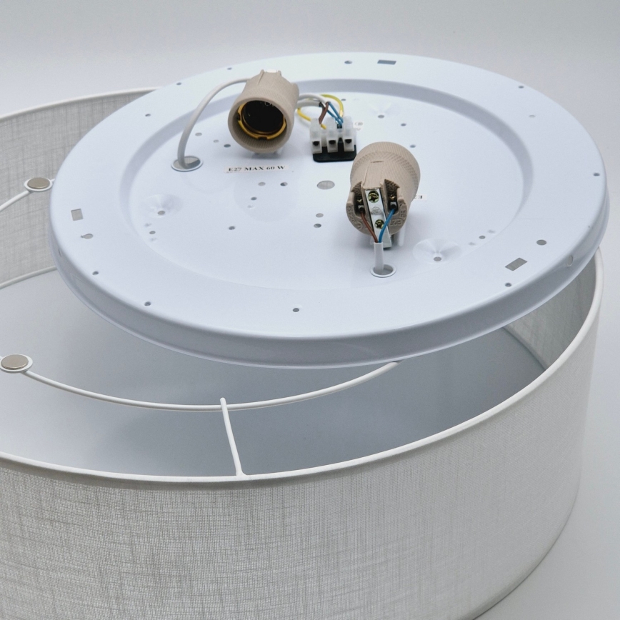 Φωτιστικό οροφής SIRJA 2xE27/15W/230V Ø 45 cm λευκό