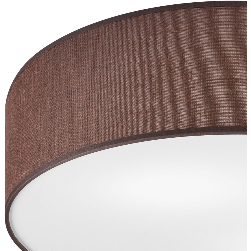 Φωτιστικό οροφής SIRJA 2xE27/15W/230V Ø 45 cm καφέ
