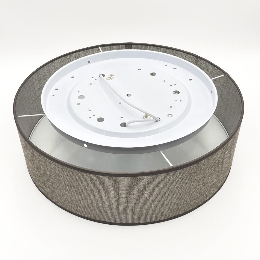 Φωτιστικό οροφής SIRJA 2xE27/15W/230V Ø 45 cm καφέ