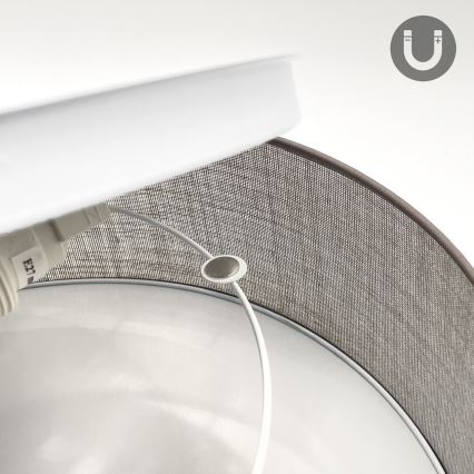 Φωτιστικό οροφής SIRJA 2xE27/15W/230V Ø 45 cm καφέ