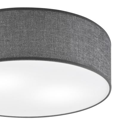 Φωτιστικό οροφής SIRJA 2xE27/15W/230V Ø 45 cm γκρι