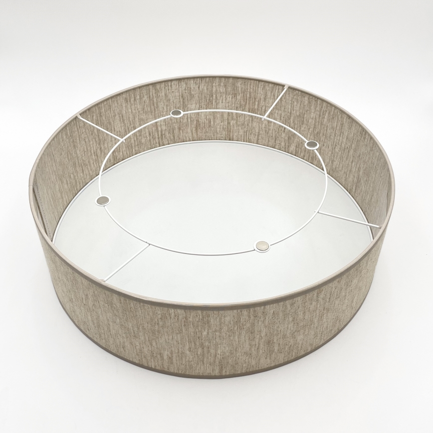 Φωτιστικό οροφής SIRJA 2xE27/15W/230V Ø 45 cm, μπεζ