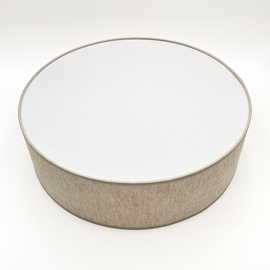 Φωτιστικό οροφής SIRJA 2xE27/15W/230V Ø 45 cm, μπεζ