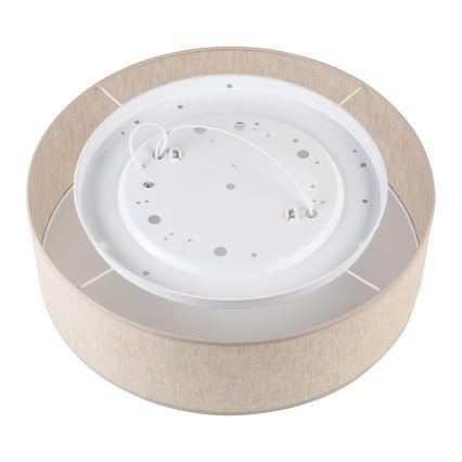 Φωτιστικό οροφής SIRJA 2xE27/15W/230V Ø 45 cm, μπεζ