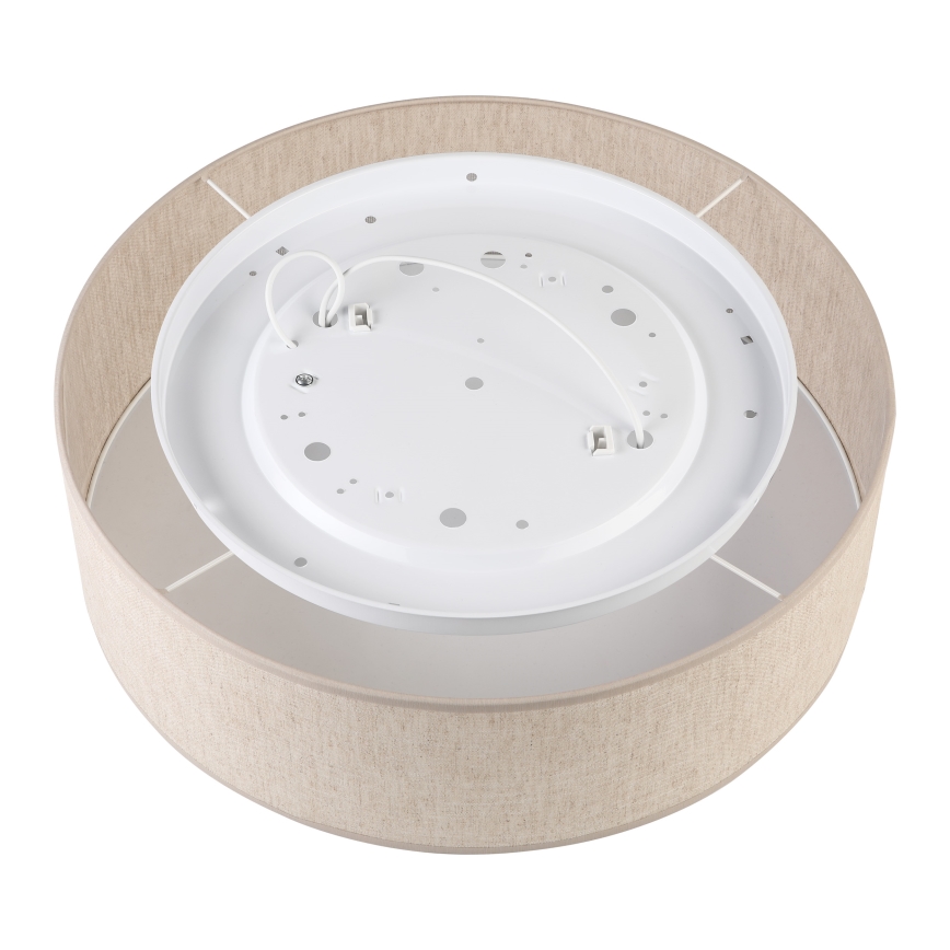 Φωτιστικό οροφής SIRJA 2xE27/15W/230V Ø 45 cm, μπεζ