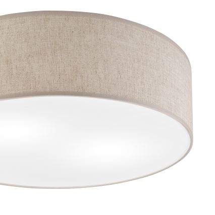 Φωτιστικό οροφής SIRJA 2xE27/15W/230V Ø 45 cm, μπεζ