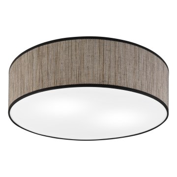 Φωτιστικό οροφής SIRJA 2xE27/15W/230V Ø 45 εκ. καφέ