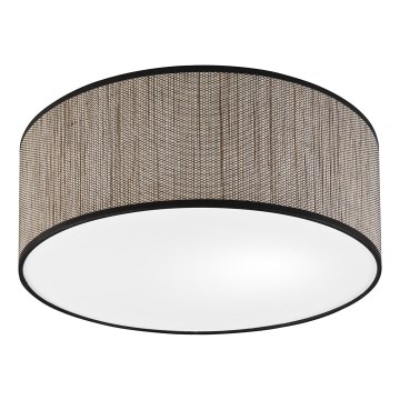 Φωτιστικό οροφής SIRJA, 2xE27/15W/230V, διάμ. 35 cm, καφέ