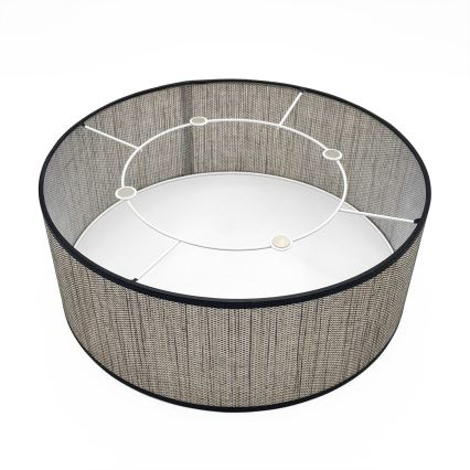 Φωτιστικό οροφής SIRJA, 2xE27/15W/230V, διάμ. 35 cm, καφέ