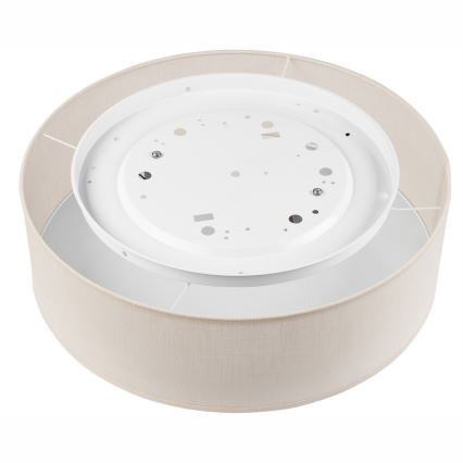 Φωτιστικό οροφής SIRJA 2xE27/15W/230V διάμ. 45 cm σε κρεμ απόχρωση