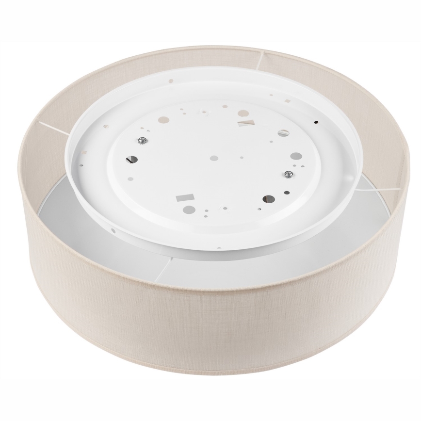 Φωτιστικό οροφής SIRJA 2xE27/15W/230V διάμ. 45 cm σε κρεμ απόχρωση