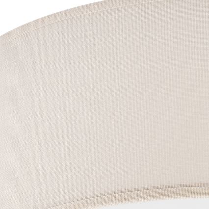 Φωτιστικό οροφής SIRJA 2xE27/15W/230V διάμ. 45 cm σε κρεμ απόχρωση