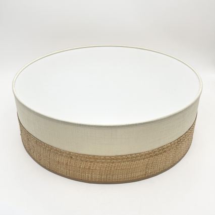 Φωτιστικό οροφής LED SIRJA BOHO LED/36W/230V 4000K Ø 45 cm μπεζ/κρεμ