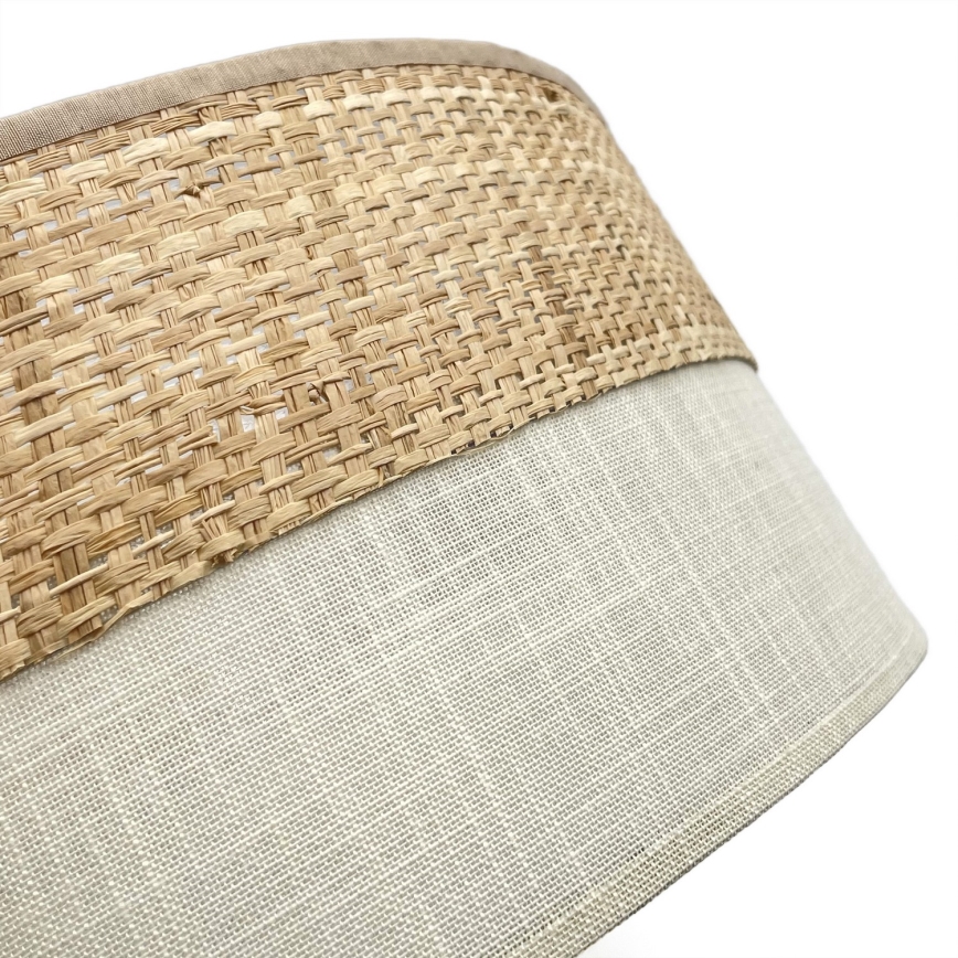 Φωτιστικό οροφής LED SIRJA BOHO LED/36W/230V 4000K Ø 45 cm μπεζ/κρεμ