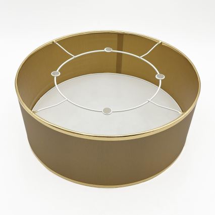 Φωτιστικό οροφής SIRJA DOUBLE, 2xE14/15W/230V, Ø 35 εκ., καφέ/χρυσό