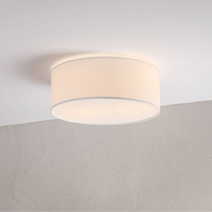 Φωτιστικό οροφής SIRJA PLISADO 2xE27/15W/230V Ø 35 cm λευκό