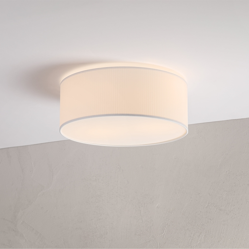 Φωτιστικό οροφής SIRJA PLISADO 2xE27/15W/230V Ø 35 cm λευκό