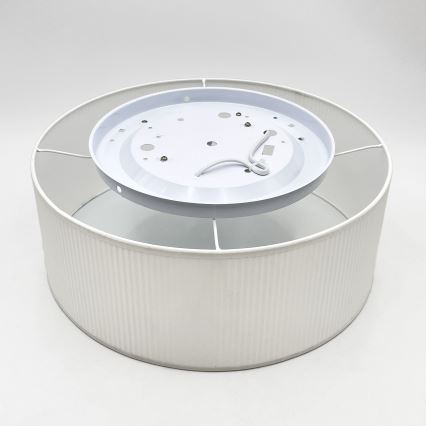 Φωτιστικό οροφής SIRJA PLISADO 2xE27/15W/230V Ø 35 cm λευκό