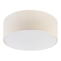 Φωτιστικό οροφής SIRJA PLISADO 2xE27/15W/230V Ø 35 cm σε εκρού απόχρωση