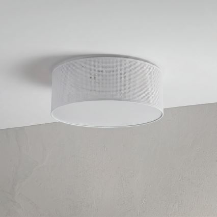Φωτιστικό οροφής SIRJA PLISADO 2xE27/15W/230V, διάμ. 35 εκ., λευκό