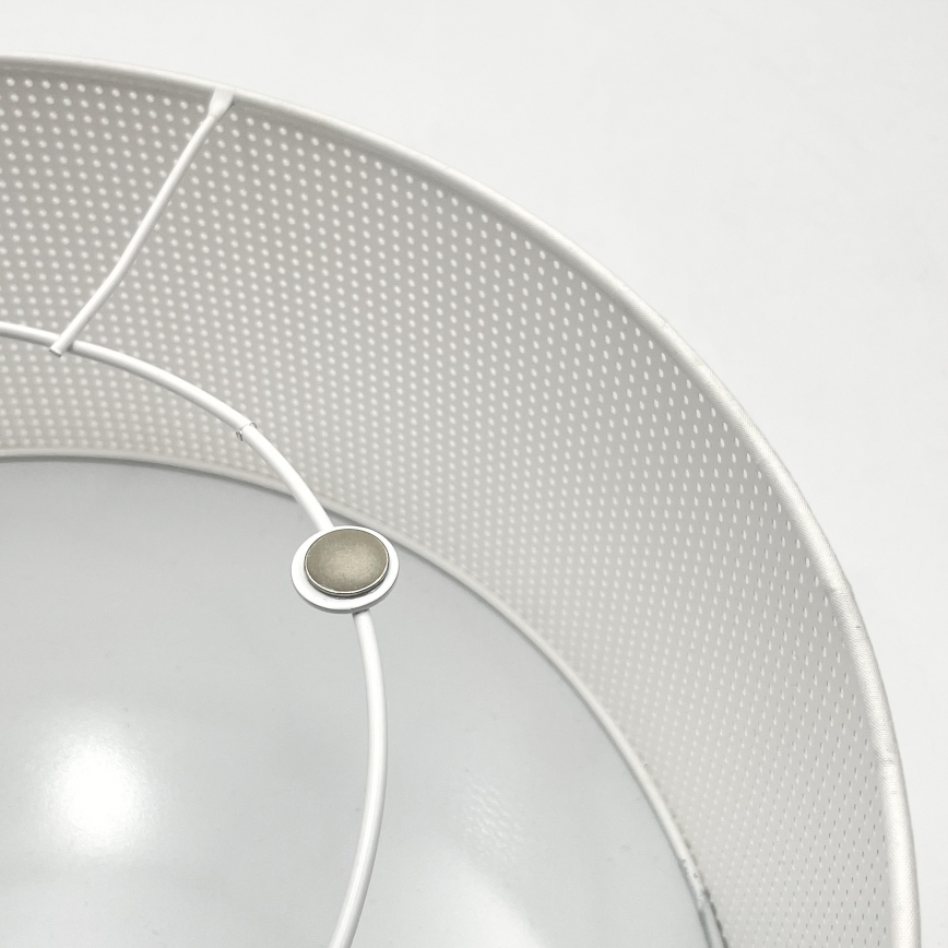 Φωτιστικό οροφής SIRJA PLISADO 2xE27/15W/230V, διάμ. 35 εκ., λευκό