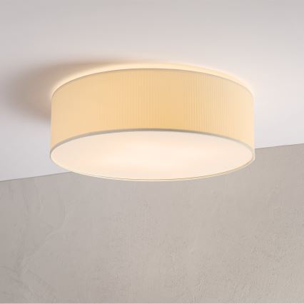 Φωτιστικό οροφής SIRJA PLISADO 4xE27/15W/230V, Ø 45 cm, σε απόχρωση εκρού