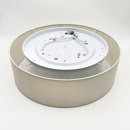 Φωτιστικό οροφής SIRJA PLISADO 4xE27/15W/230V, Ø 45 cm, σε απόχρωση εκρού