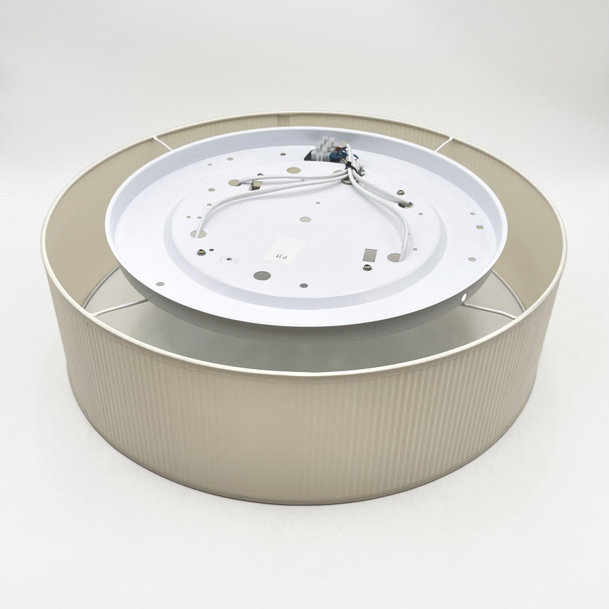 Φωτιστικό οροφής SIRJA PLISADO 4xE27/15W/230V, Ø 45 cm, σε απόχρωση εκρού