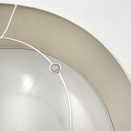 Φωτιστικό οροφής SIRJA PLISADO 4xE27/15W/230V, Ø 45 cm, σε απόχρωση εκρού