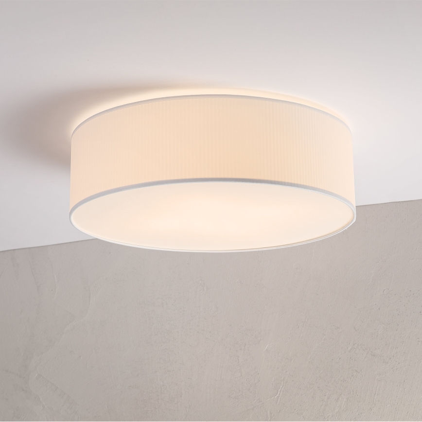 Φωτιστικό οροφής SIRJA PLISADO 4xE27/15W/230V, διάμετρος 45 cm, λευκό