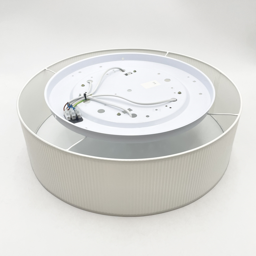 Φωτιστικό οροφής SIRJA PLISADO 4xE27/15W/230V, διάμετρος 45 cm, λευκό