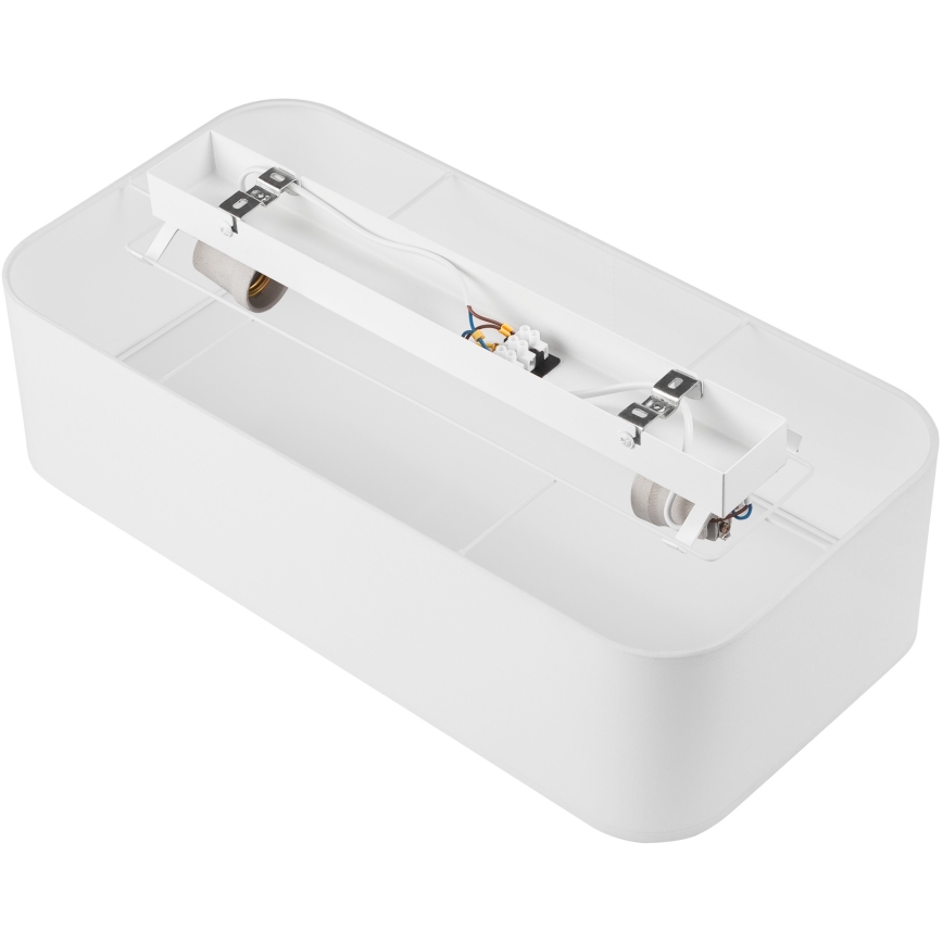 Φωτιστικό οροφής SIRJA SQUARE 2xE27/15W/230V λευκό