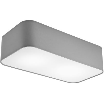 Φωτιστικό οροφής SIRJA SQUARE 2xE27/15W/230V γκρι