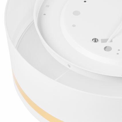 Φωτιστικό οροφής SIRJA STRIPE 4xE27/15W/230V διάμετρος 45 cm λευκό