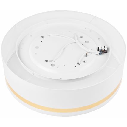 Φωτιστικό οροφής SIRJA STRIPE 4xE27/15W/230V διάμετρος 45 cm λευκό