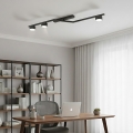 Φωτιστικό οροφής SKAN 3xGX53/12W/230V μαύρο