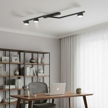 Φωτιστικό οροφής SKAN 3xGX53/12W/230V μαύρο